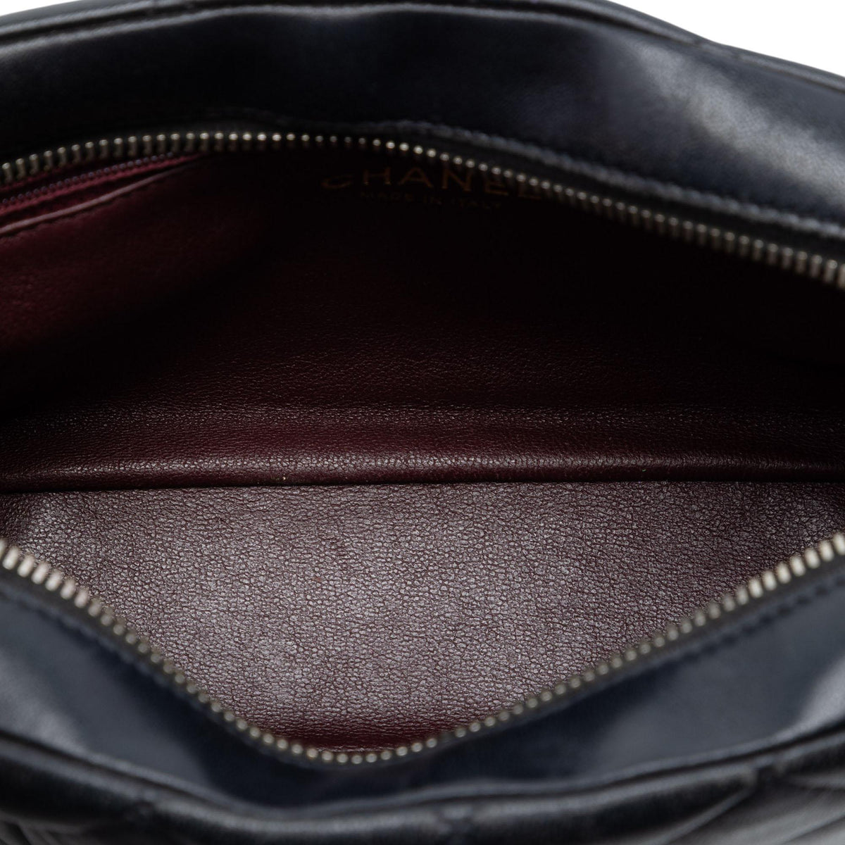Chanel CC Quilted Lambskin Diamond Camera Bag