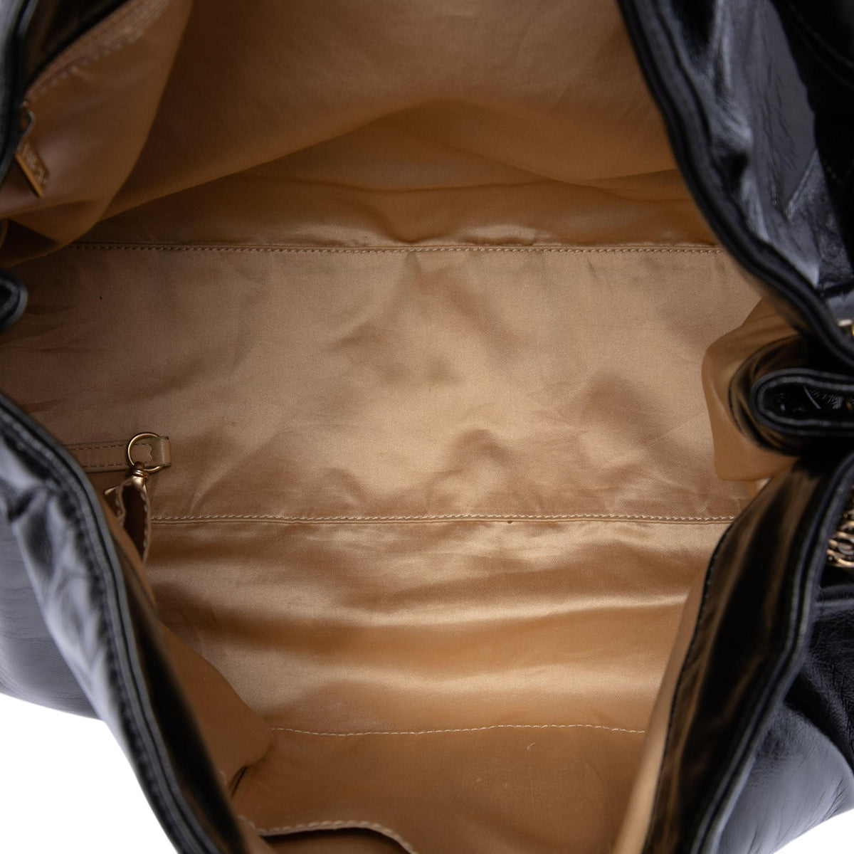 Chanel Crinkled Patent Rodeo Drive Tote