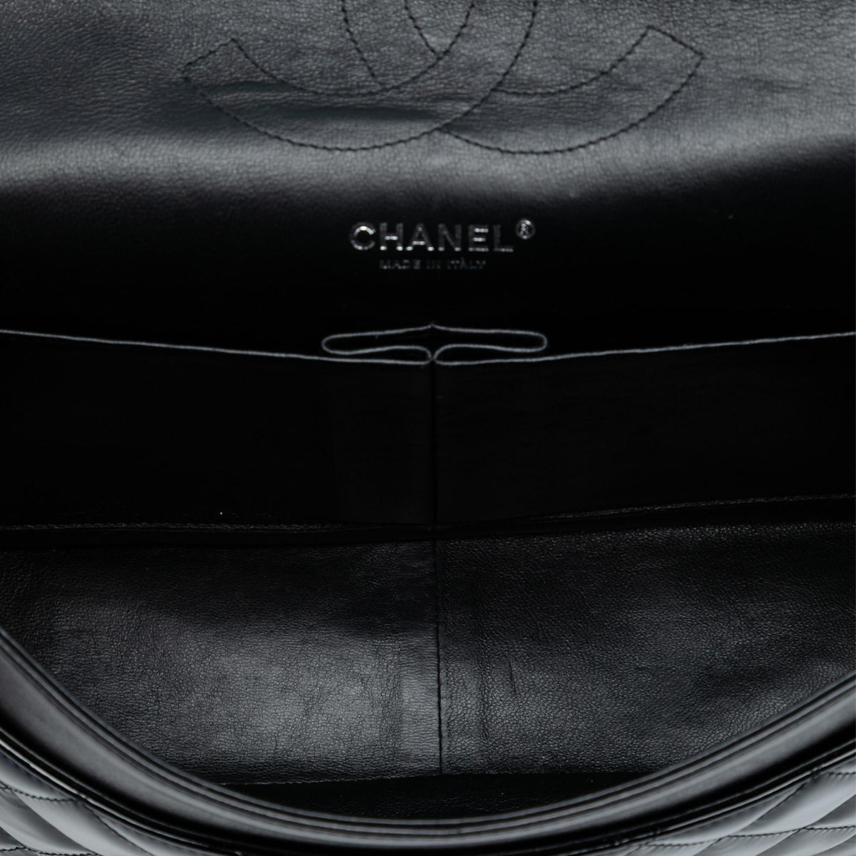 Chanel Jumbo Classic Patent Double Flap