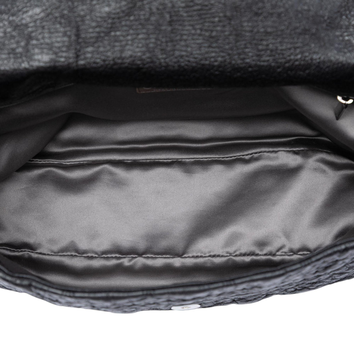 Chanel Jumbo Quilted Vinyl Rock In Moscow Single Flap