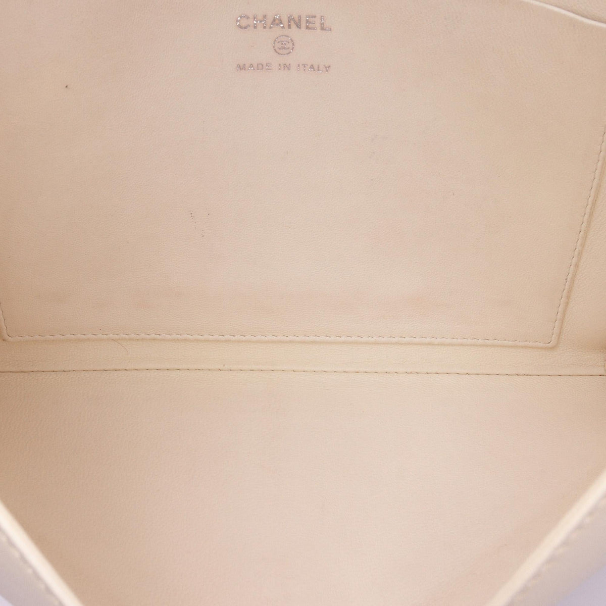 Chanel Lambskin Airlines Envelope Clutch