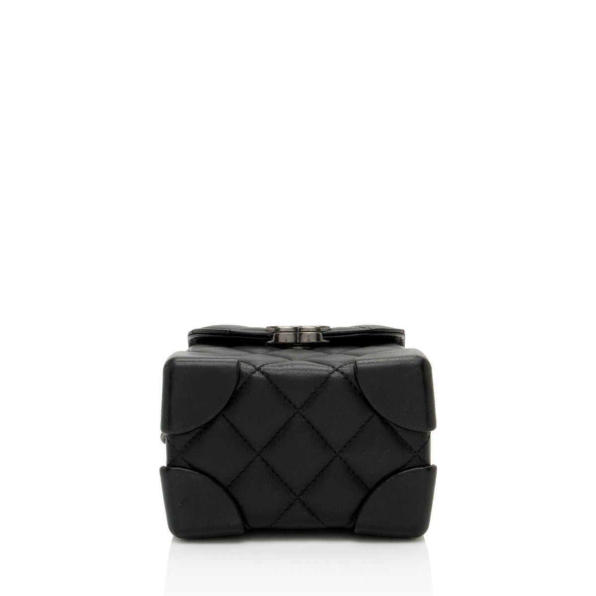 Chanel Lambskin Trunk Shoulder Bag