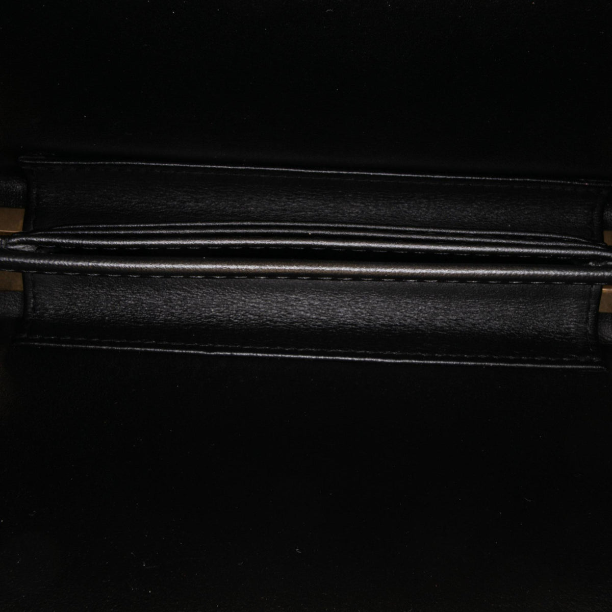 Chanel Large Glazed Goatskin Box With Chain