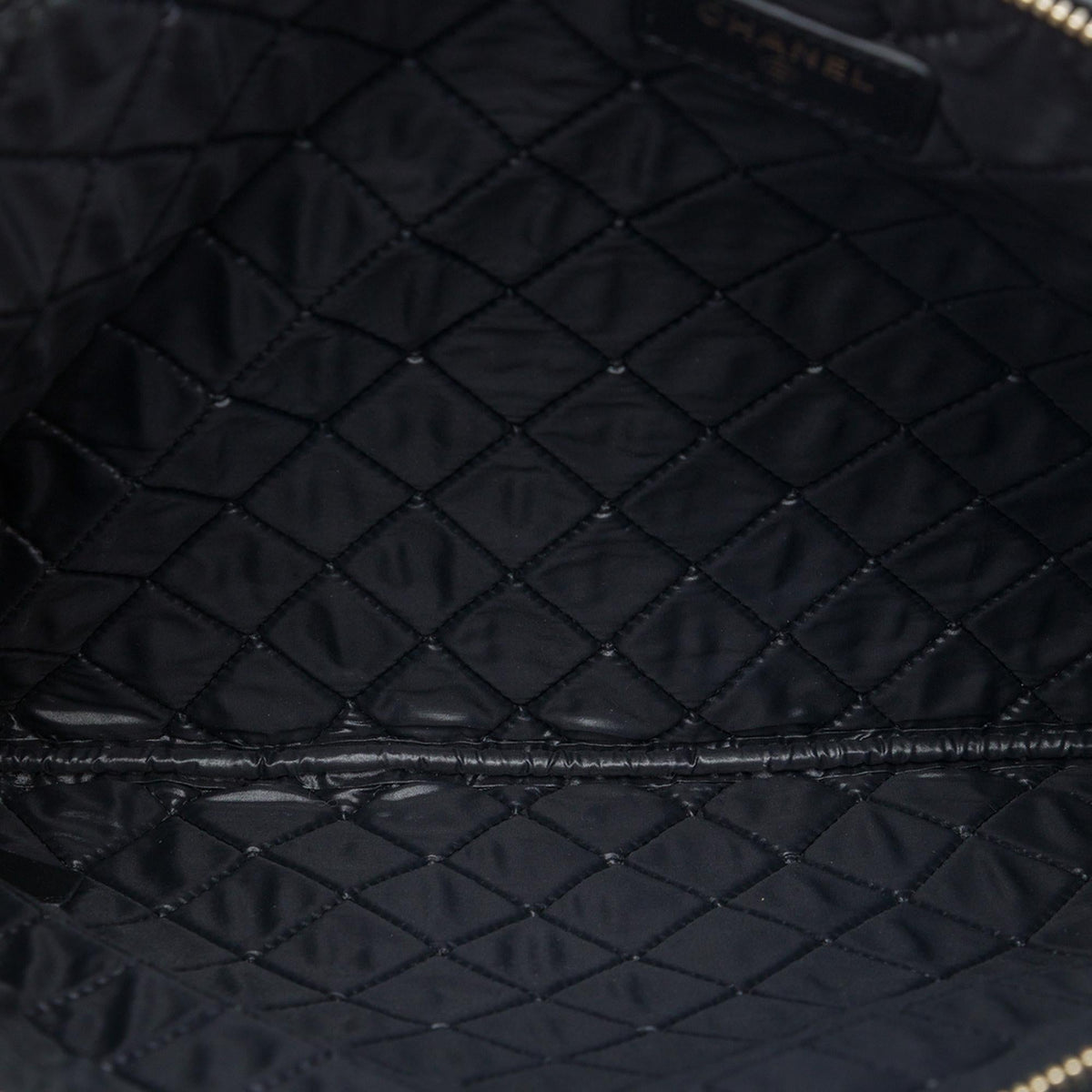 Chanel Large Quilted Lambskin Colorblock O Case