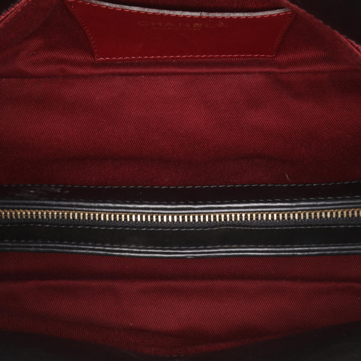 Chanel Medium Aged Calfskin Just Mademoiselle Bowling Bag