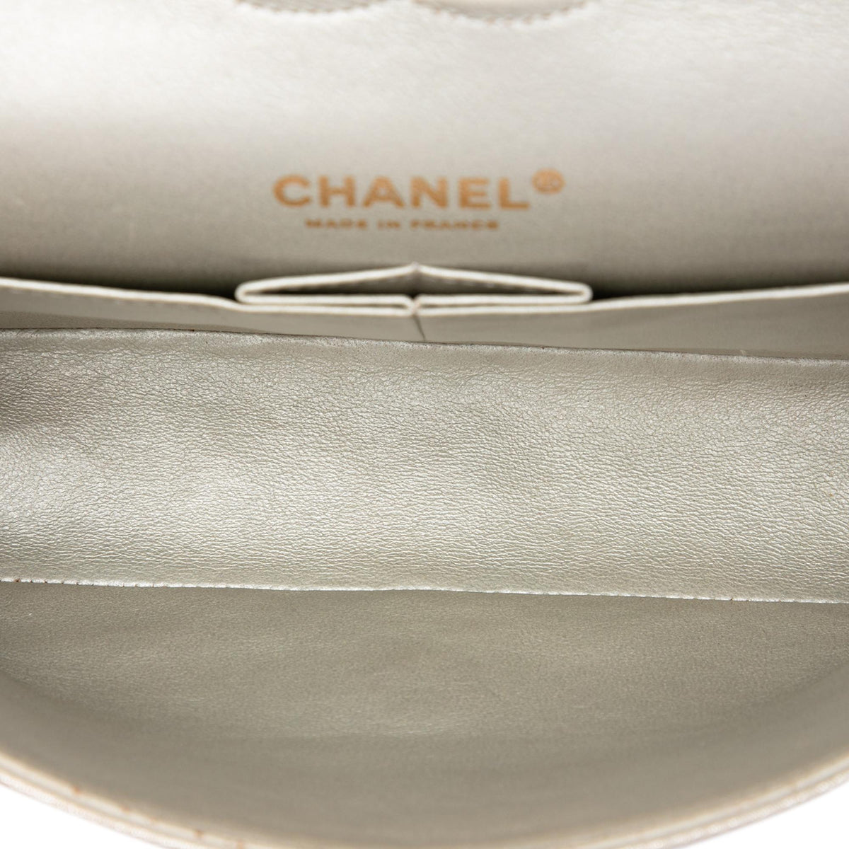 Chanel Medium Classic Iridescent Lambskin Double Flap