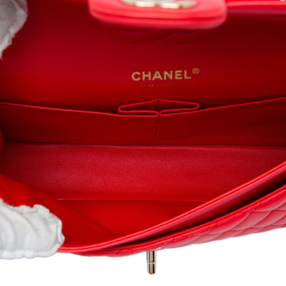 Chanel Medium Classic Lambskin Double Flap