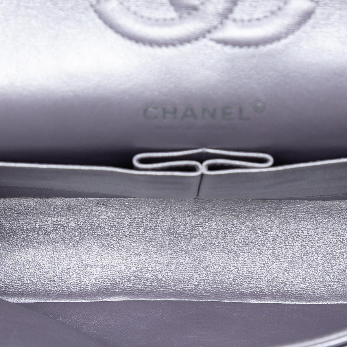 Chanel Medium Classic Metallic Lambskin Double Flap