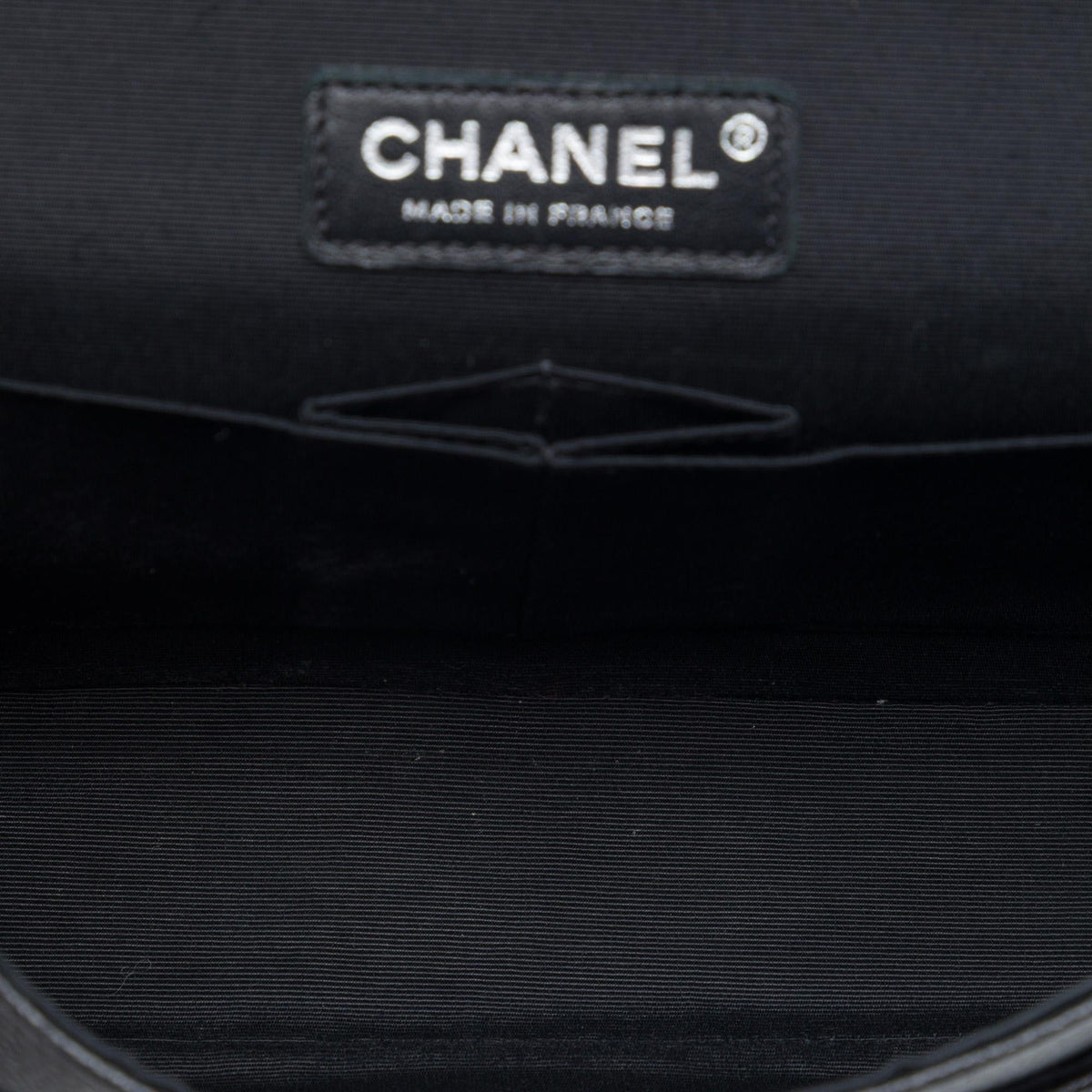 Chanel Medium Classic Tweed and Caviar Double Flap
