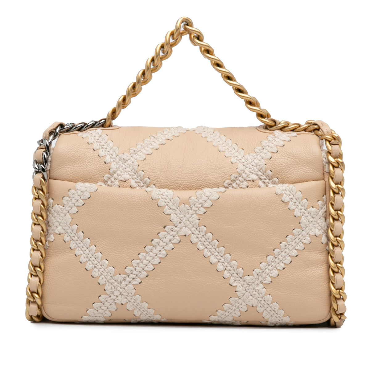Chanel Medium Crochet Calfskin 19 Flap