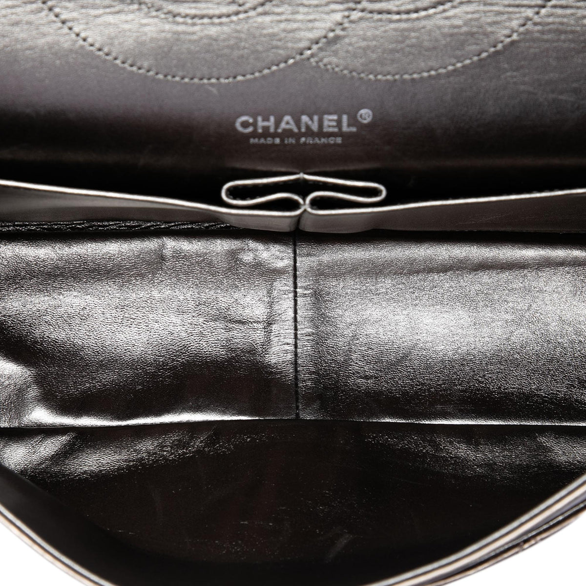 Chanel Metallic Aged Calfskin Reissue 2.55 Double Flap 227