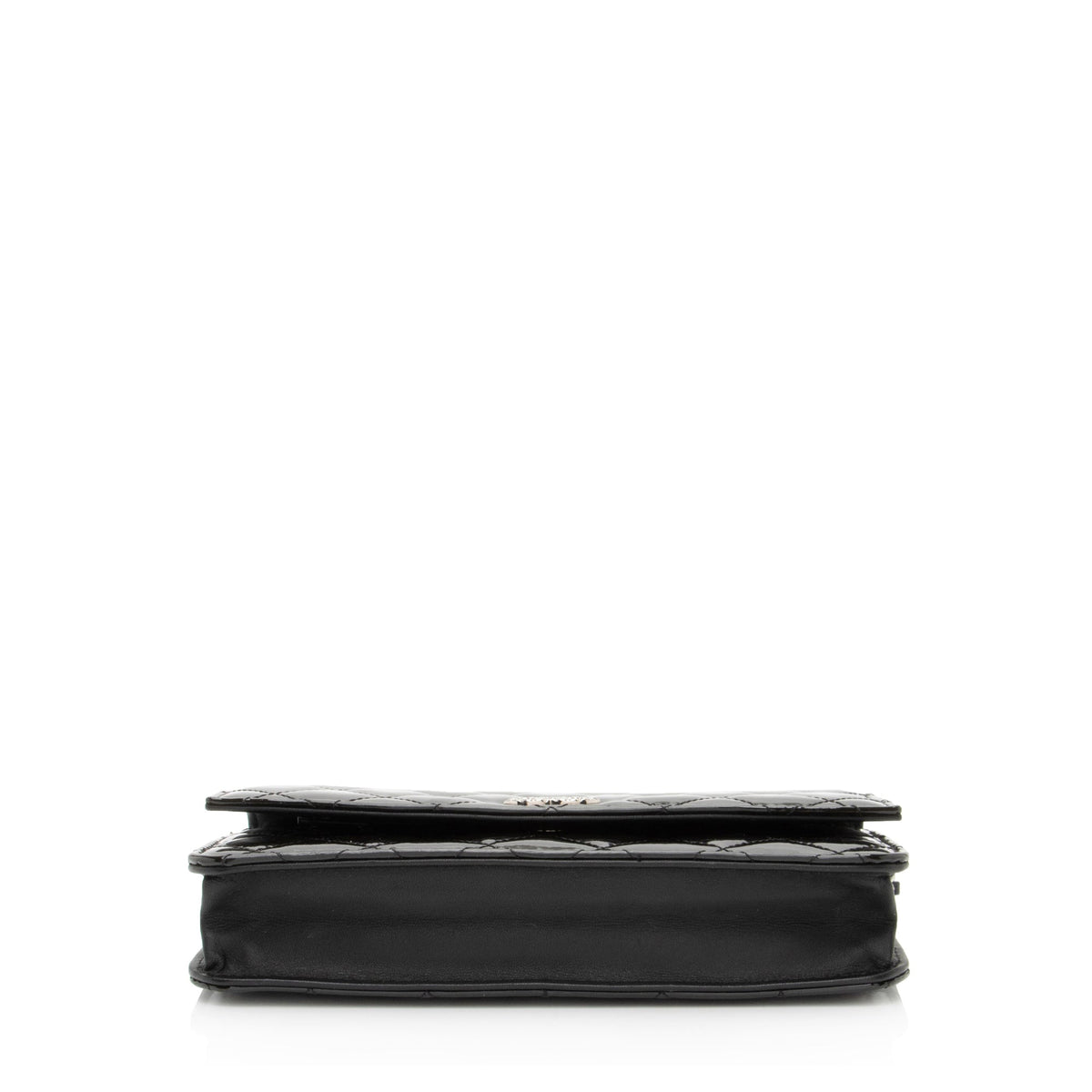 Chanel Patent Leather Classic Wallet on Chain