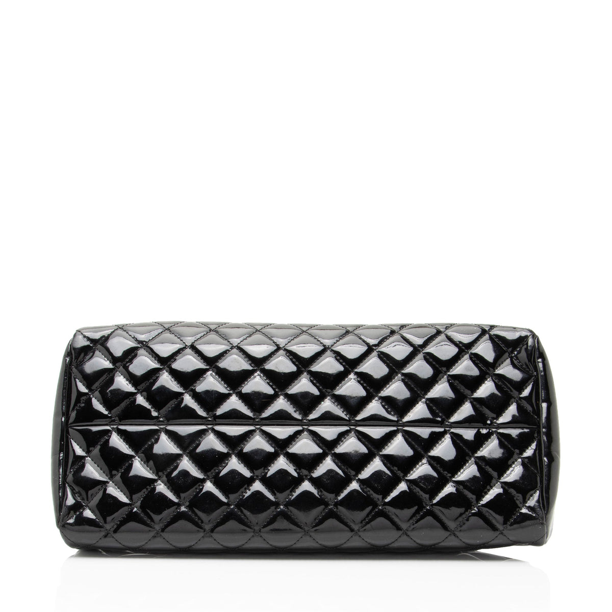 Chanel Patent Leather Just Mademoiselle Bowler Bag
