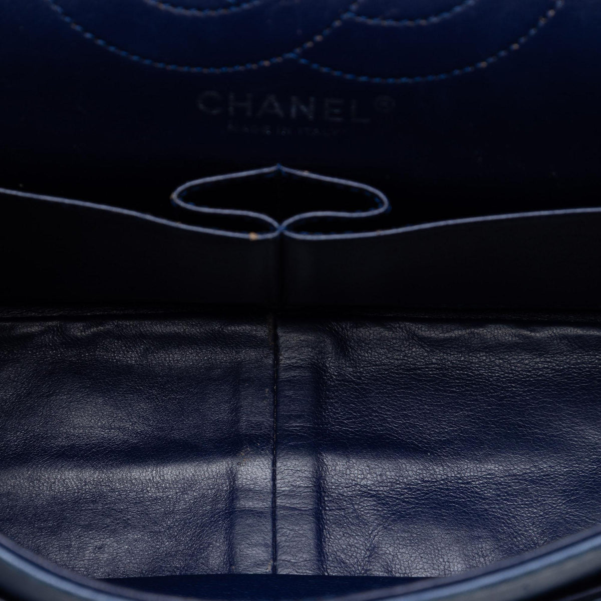 Chanel Quilted Crinkled Patent Reissue 2.55 Double Flap 226