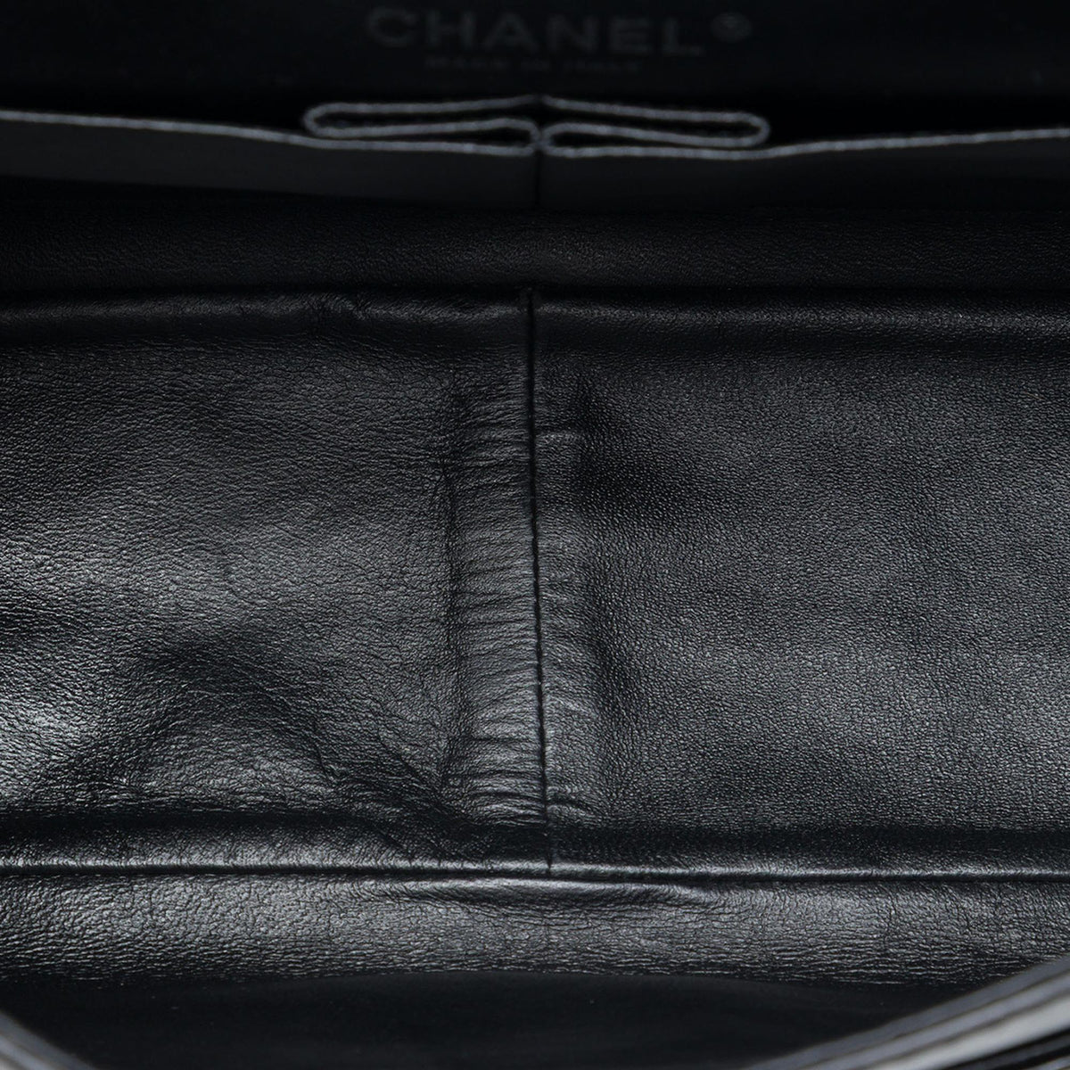 Chanel Quilted Crinkled Patent Reissue 2.55 Double Flap 227