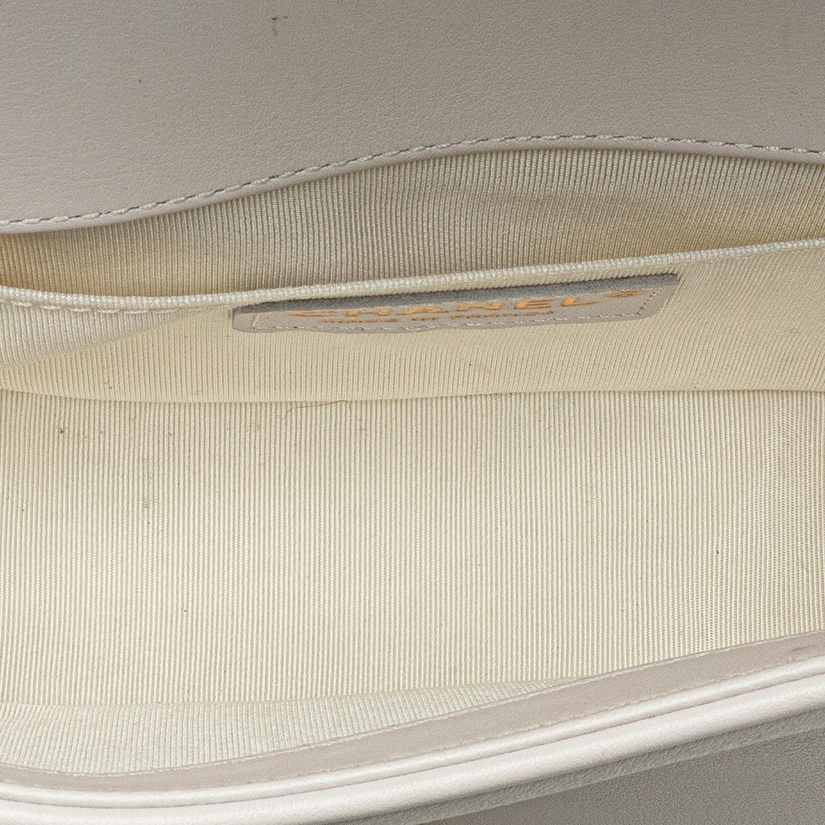 Chanel Small Lambskin Embroidered Boy Flap