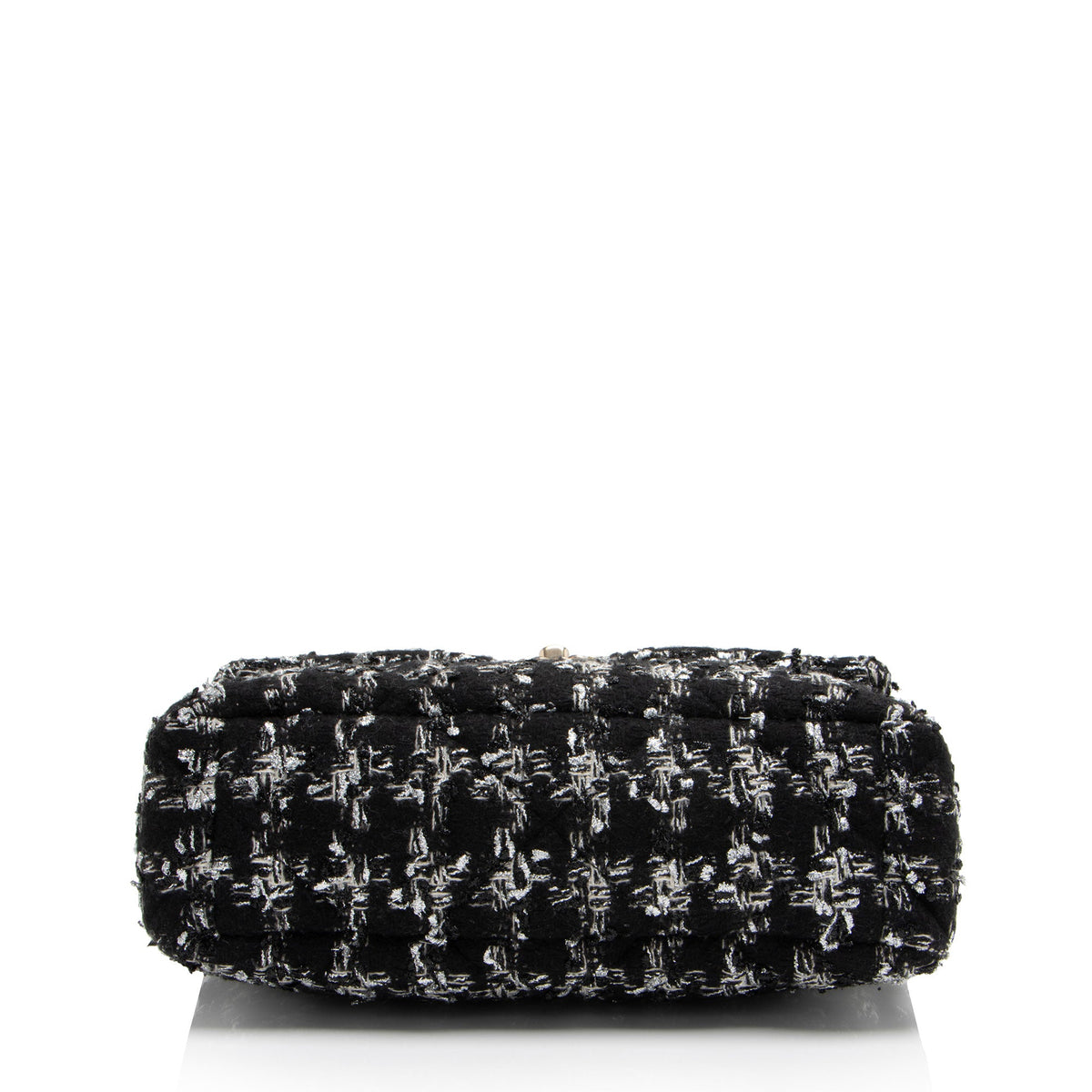 Chanel Tweed Houndstooth 19 Large Flap Shoulder Bag