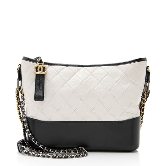 Chanel Aged Calfskin Gabrielle Medium Hobo