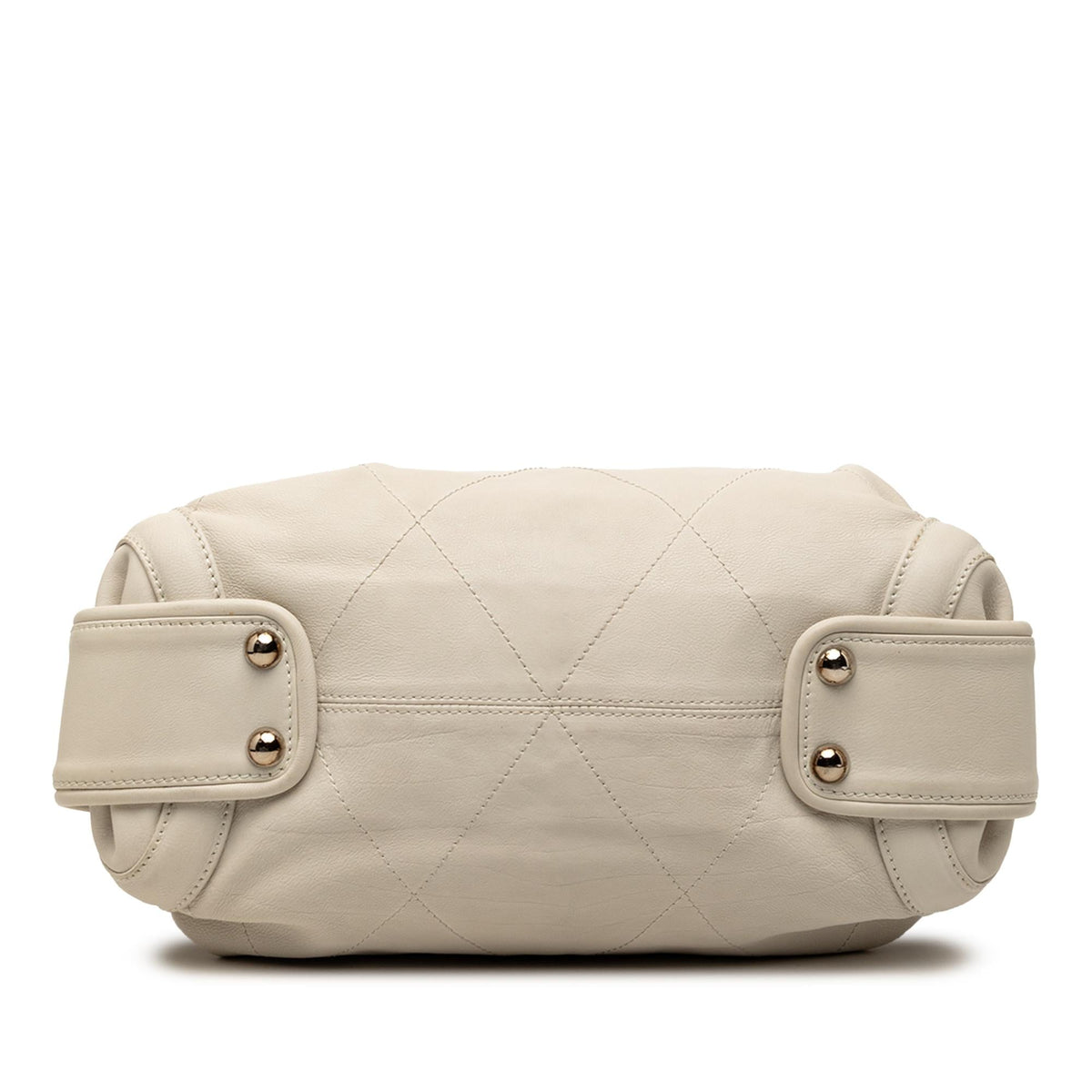 Chanel CC Calfskin Wild Stitch Bowling Bag