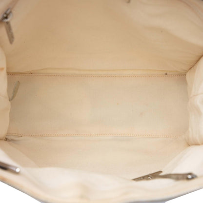 Chanel CC Canvas Pearl Tote