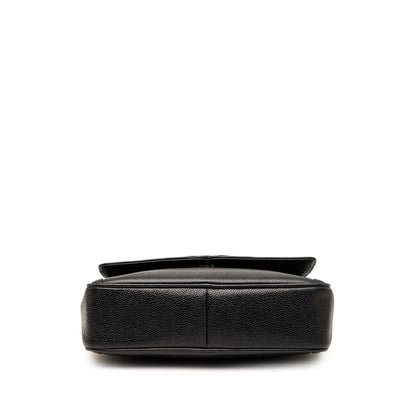 Chanel CC Caviar Front Pocket Bijoux Chain Camera Bag