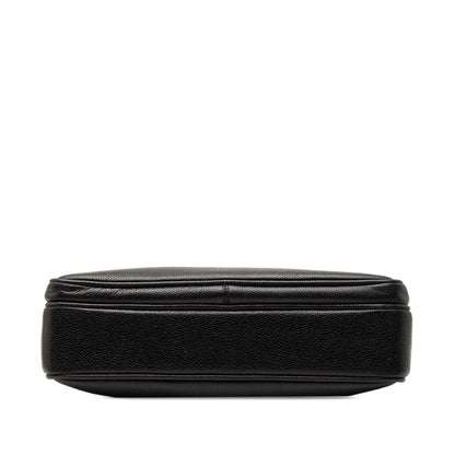 Chanel CC Caviar Front Pocket Shoulder Bag