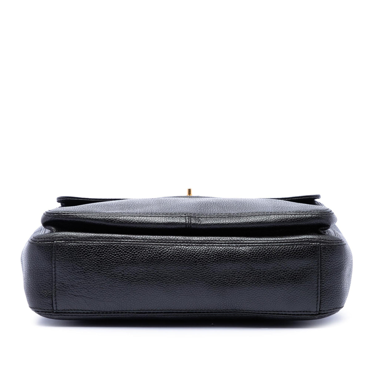 Chanel CC Caviar Front Pocket Shoulder Bag