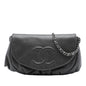 Chanel CC Caviar Half Moon Wallet on Chain