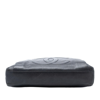 Chanel CC Caviar Tuck Tote