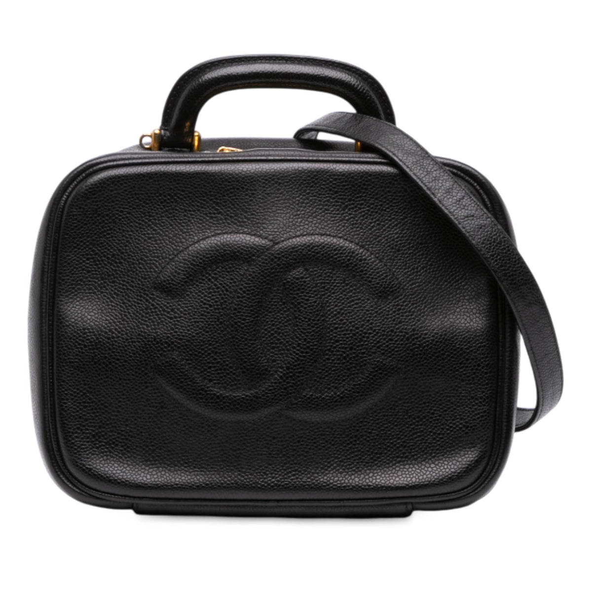 Chanel CC Caviar Vanity Case