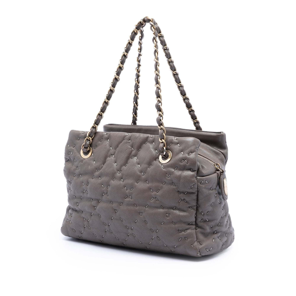 Chanel CC Caviar Wild Stitch Tote