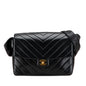 Chanel CC Chevron Lambskin Flap