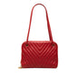Chanel CC Chevron Lambskin Shoulder Bag