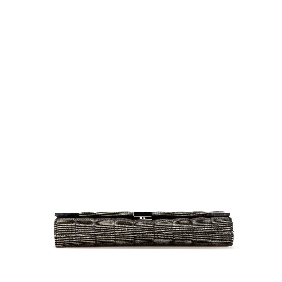 Chanel CC Choco Bar Denim Chain Flap