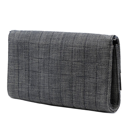 Chanel CC Choco Bar Denim Chain Flap