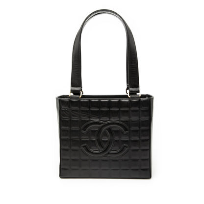 Chanel CC Choco Bar Lambskin Tote