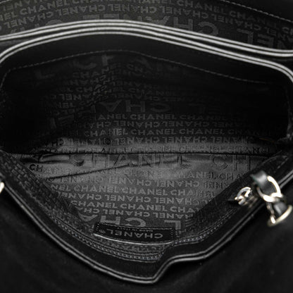 Chanel CC Chocolate Bar Lambskin No 5 Camellia Shoulder Bag