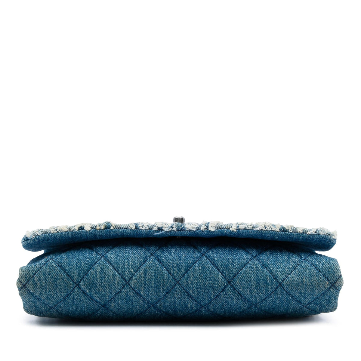 Chanel CC Denim Fringe Single Flap