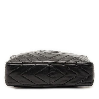 Chanel CC Diamond Quilted Lambskin Tassel Camera Bag