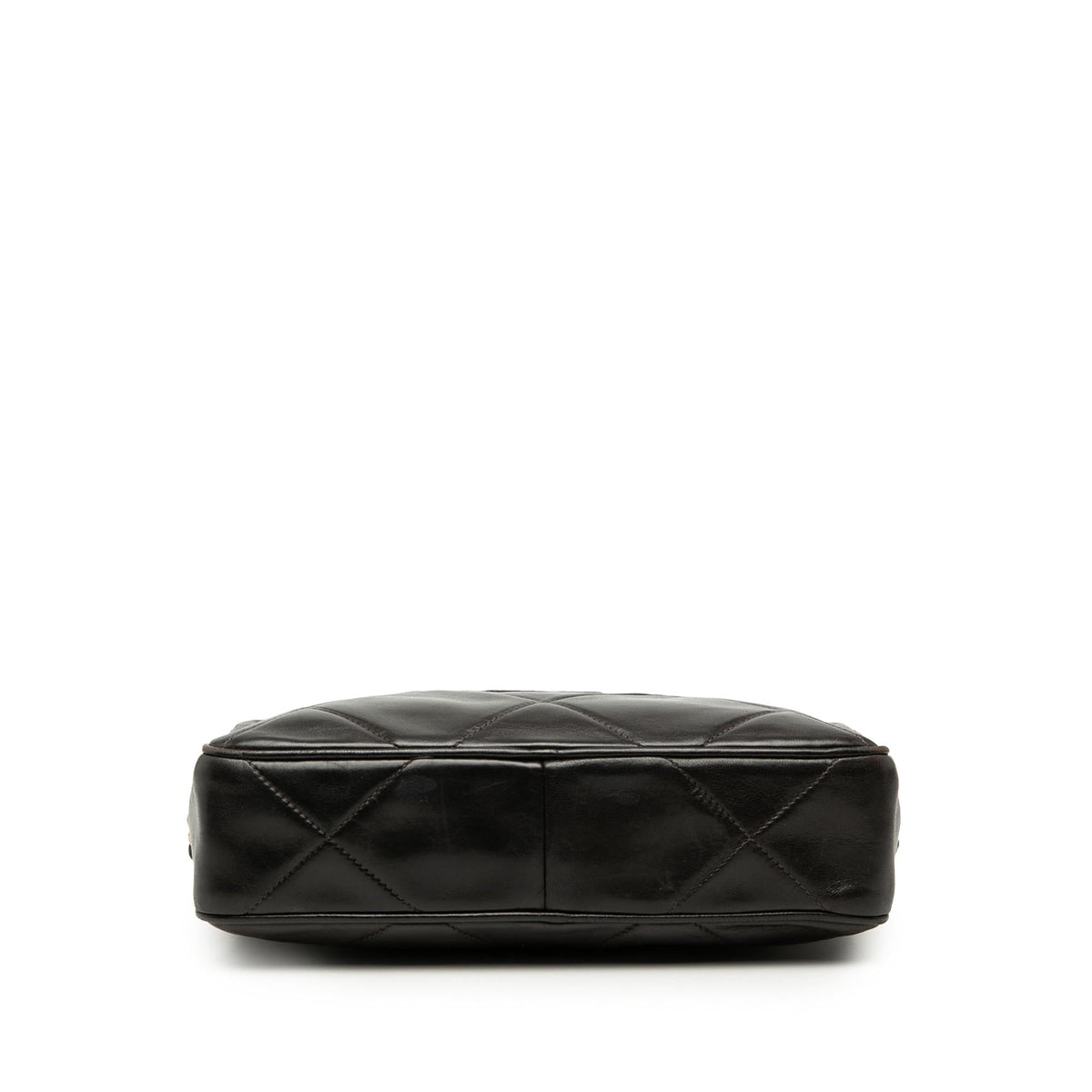 Chanel CC Diamond Quilted Lambskin Tassel Camera Bag