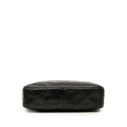 Chanel CC Diamond Quilted Lambskin Tassel Camera Bag