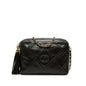 Chanel CC Diamond Quilted Lambskin Tassel Camera Bag