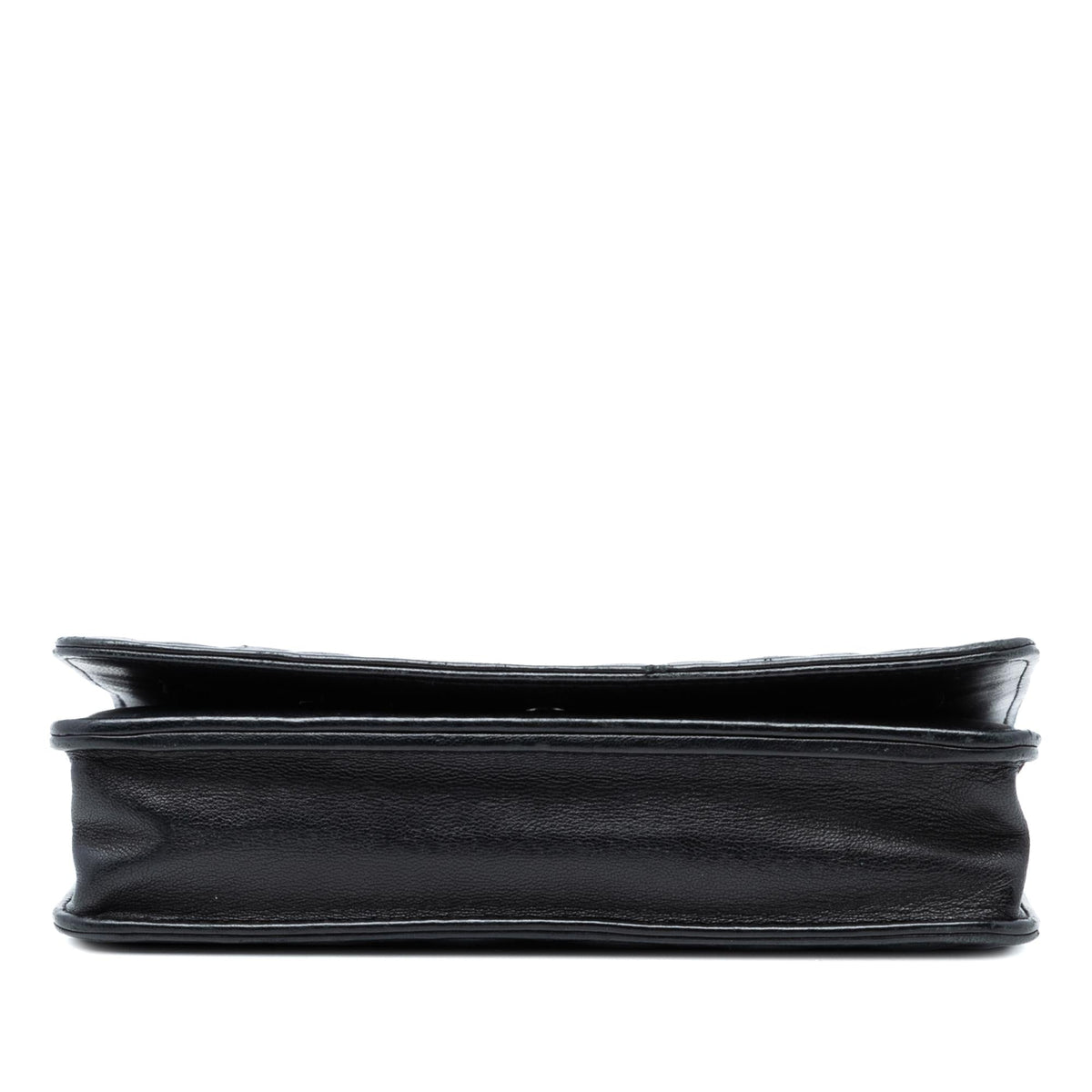 Chanel CC Embossed Lambskin Diamond Wallet On Chain