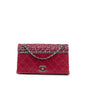 Chanel CC Lambskin and Tweed Flap