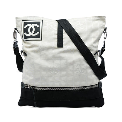 Chanel CC New Travel Line Sports Bicolor Nylon Crossbody