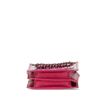 Chanel CC Patent Phone Holder Crossbody