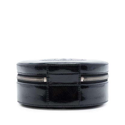 Chanel CC Patent Round as Earth Bag