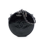 Chanel CC Patent Round as Earth Bag