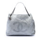 Chanel CC Perforated Leather Tote
