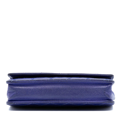 Chanel CC Quilted Calfskin Fancy Wallet On Chain